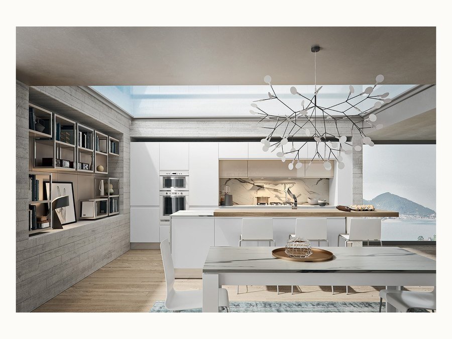 BAOHUI BHC-050 light kitchen cabinet design