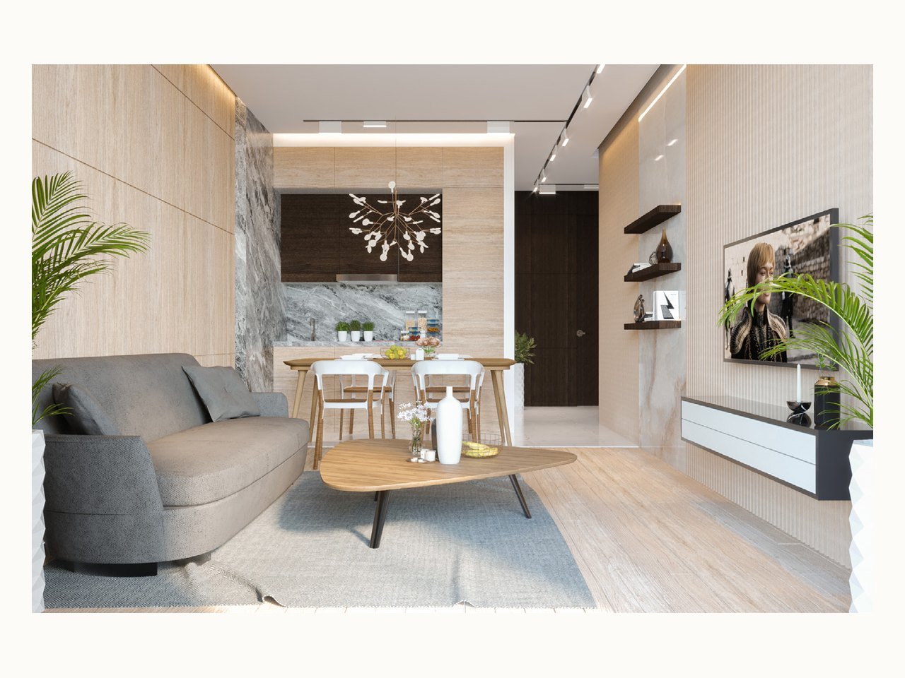 BAOHUI BHC-107 kitchen cabinet design