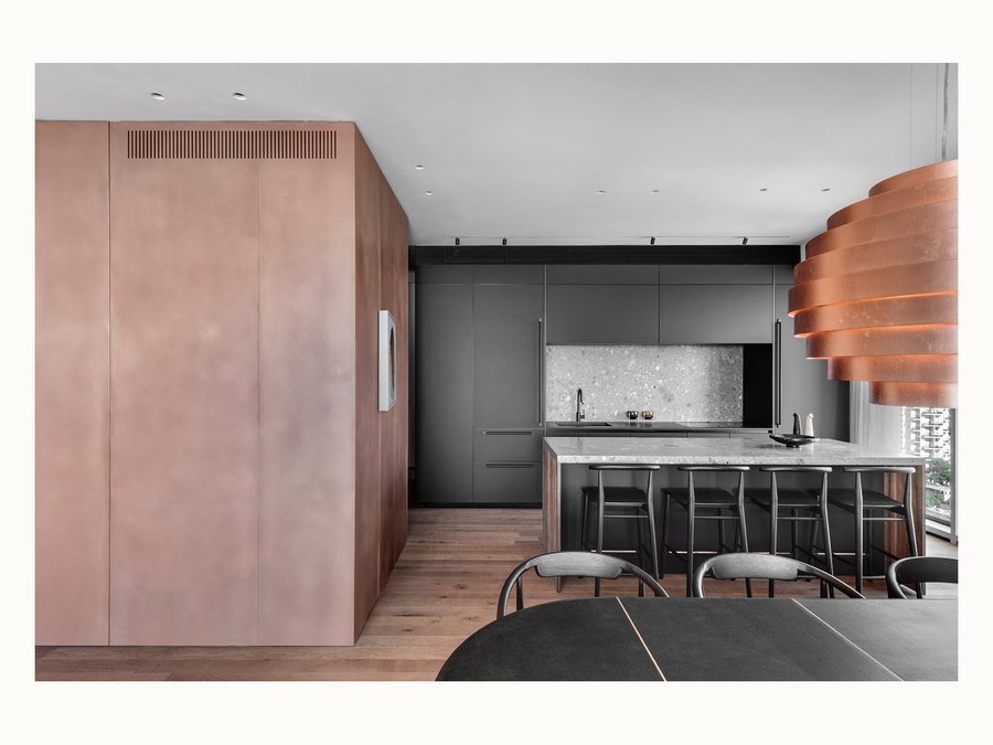 BAOHUI BHC-111 light kitchen cabinet design
