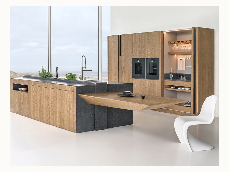 BAOHUI BHC-114 light kitchen cabinet design