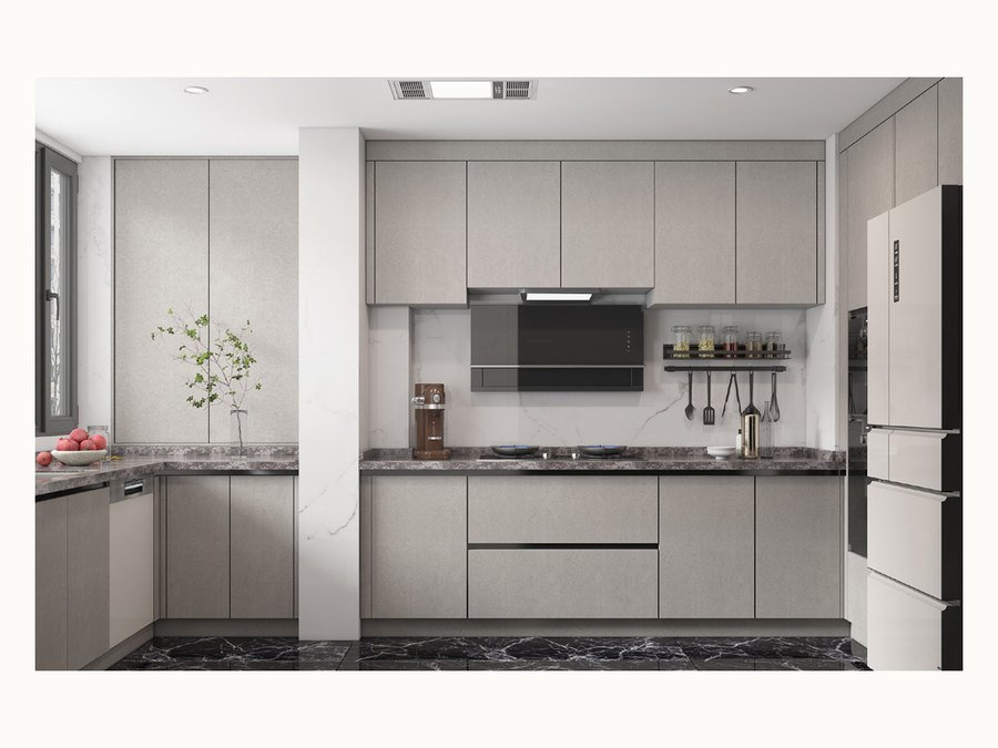BAOHUI BHC-130 light kitchen cabinet design