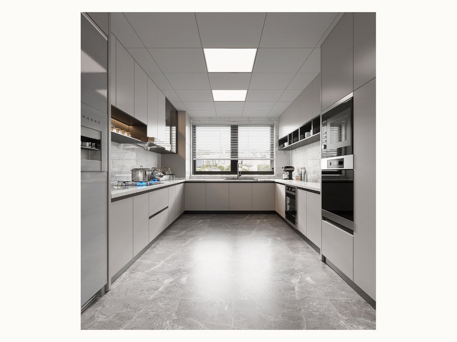 BAOHUI BHC-157 light kitchen cabinet design
