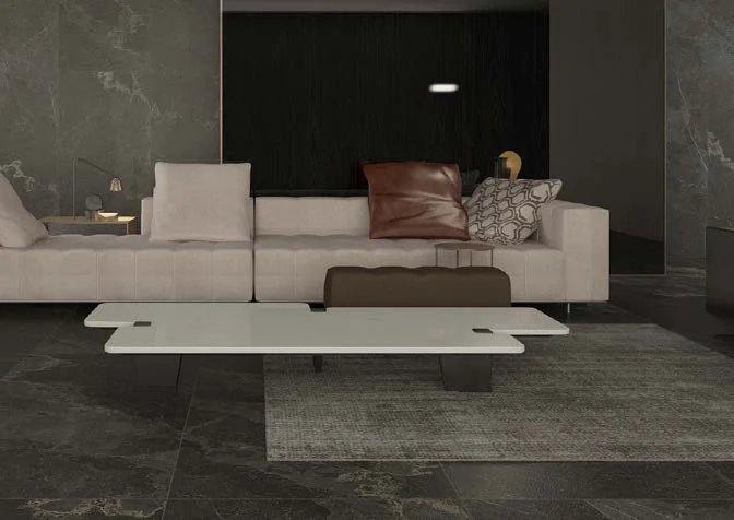Polished Marble-Look Porcelain Tile — BAOHUI HOME Ceramic Tiles