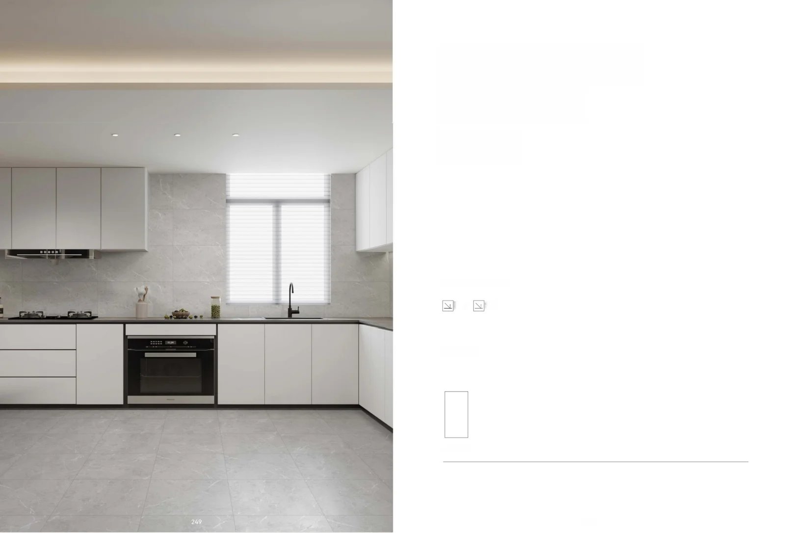 Terrazzo-Look Porcelain Tile — BAOHUI HOME Ceramic Tiles