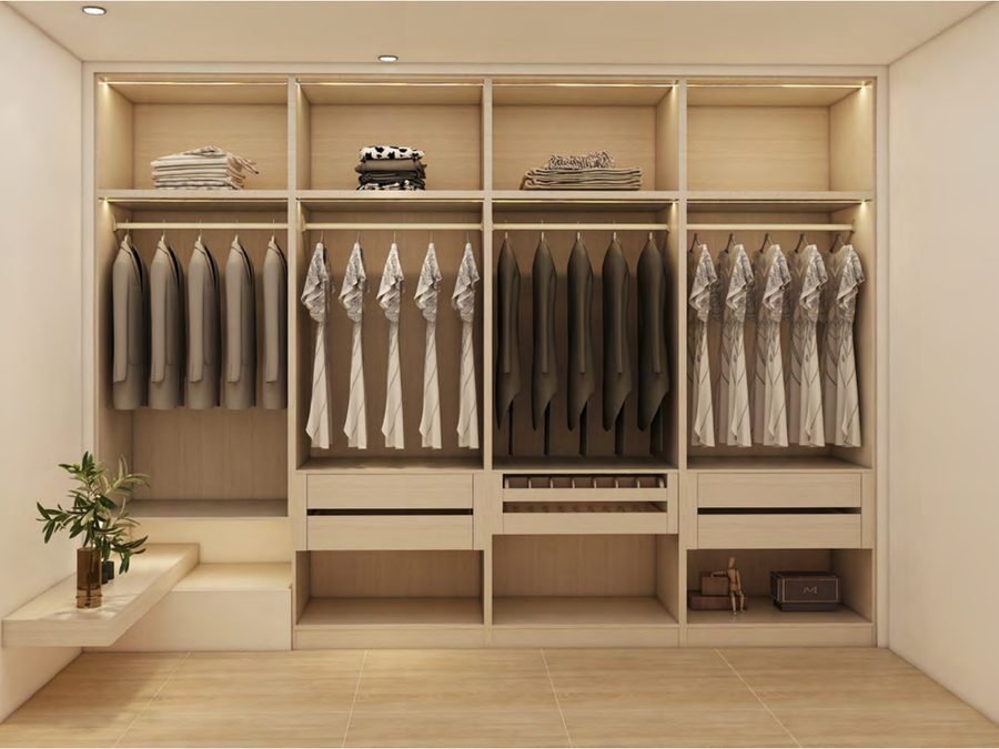 BAOHUI BHW-011 custom wardrobe design