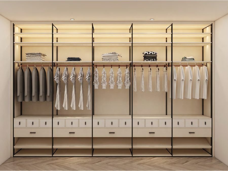 BAOHUI BHW-041 custom wardrobe design