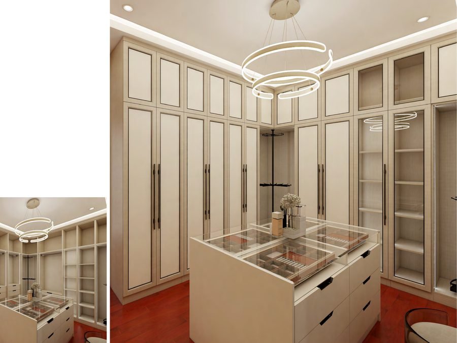 BAOHUI BHW-066 custom wardrobe design